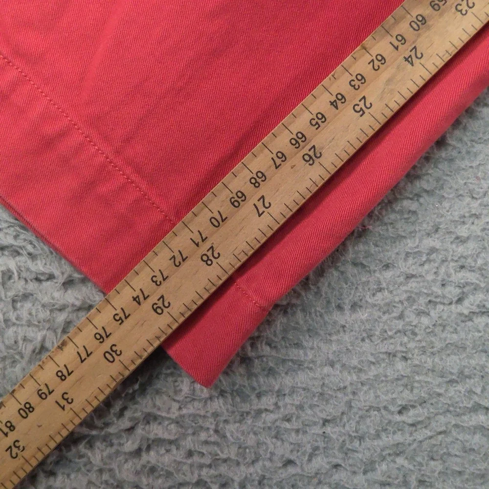 Polo Ralph Lauren Pants Mens 32x30 Red Preppy Chino Trousers Classic Academia